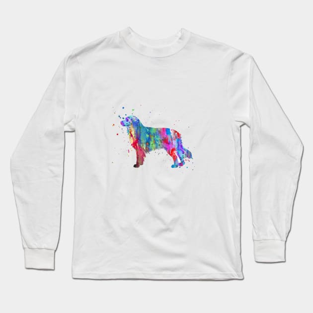 Australian Shepherd Long Sleeve T-Shirt by RosaliArt